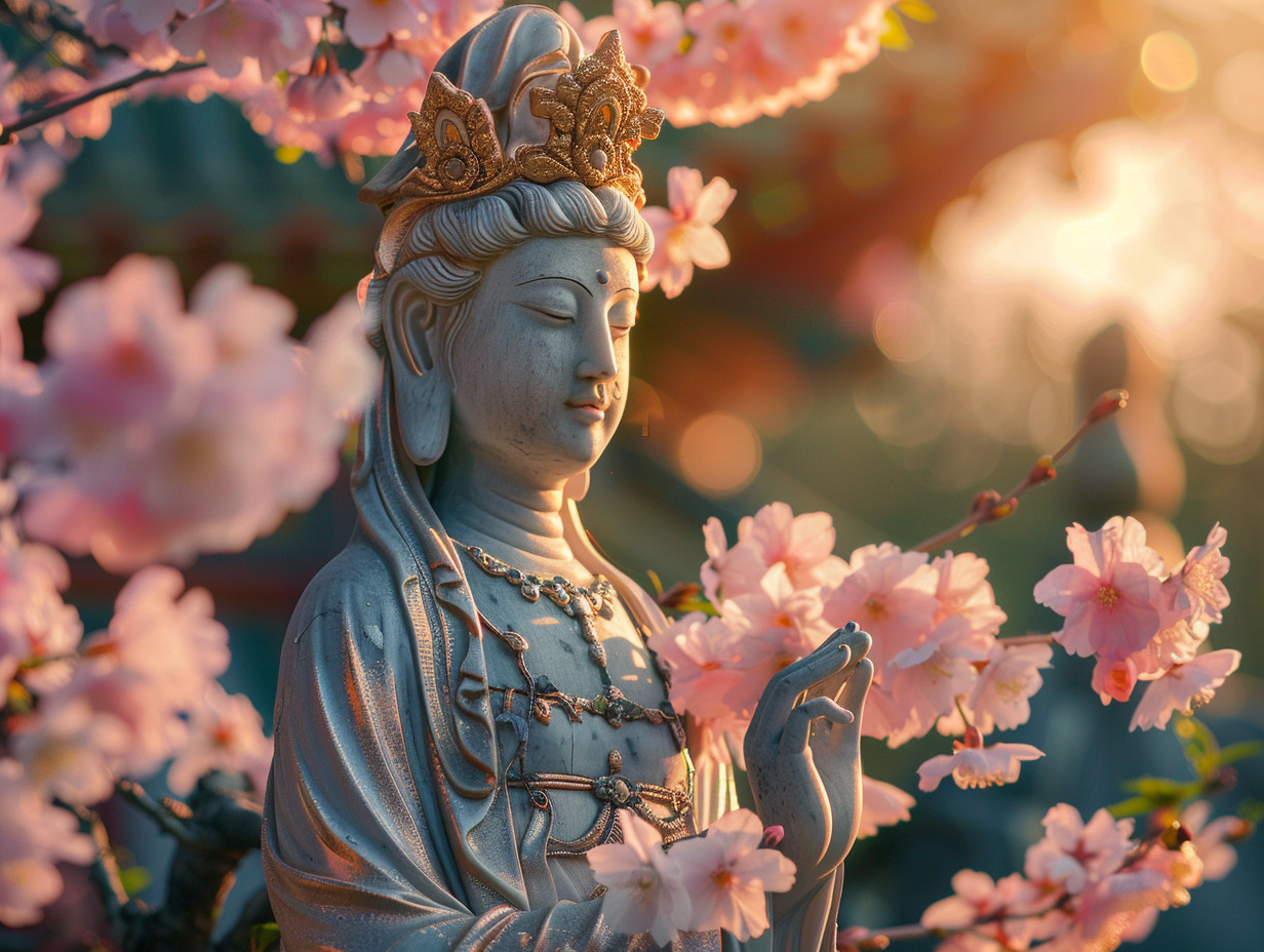 guanyin  déesse de la miséricorde : origines et culte en asie : déesse  asie